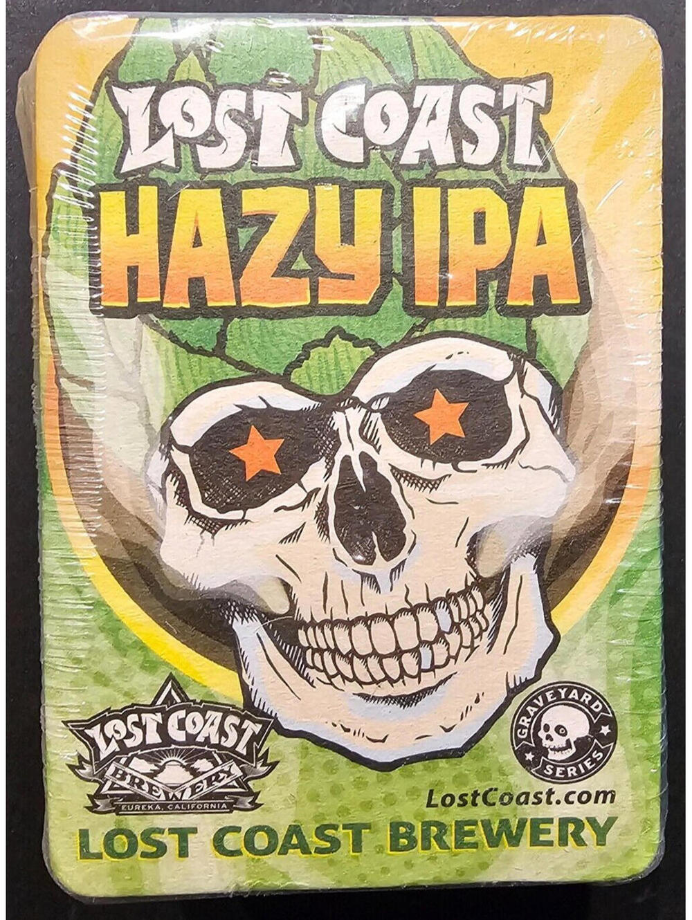 Lost Coast Brewery 100 COASTERS Eureka California Milk Stout Hazy IPA Beer